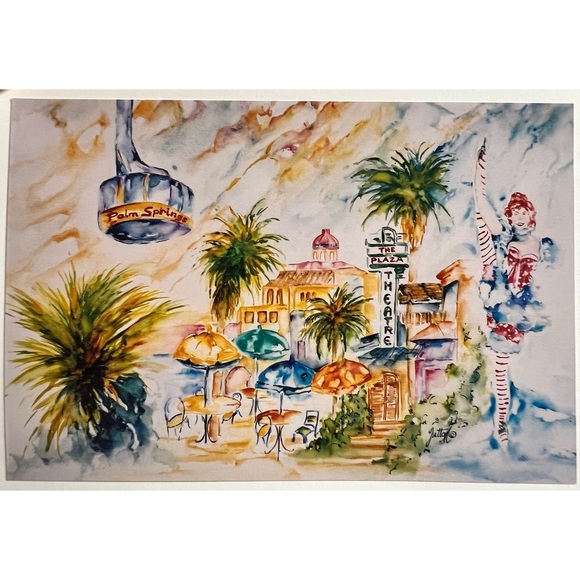 Set of two Jutta Mayrl watercolor print blank cards - Picture 6 of 10